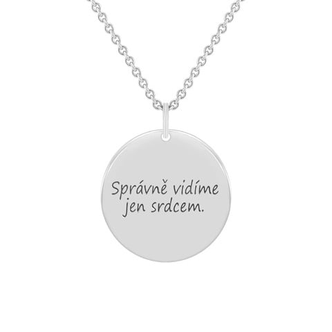 Prívesok princ s gravírom 70587