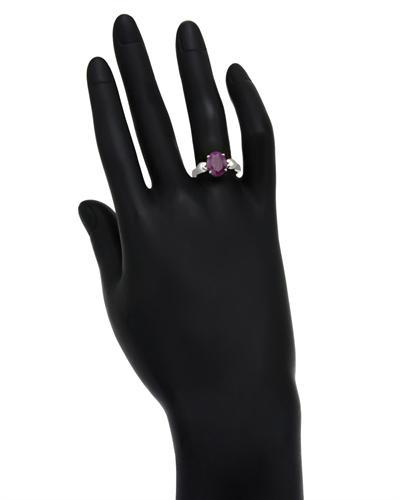 Srdcový prsteň s rubínom 870