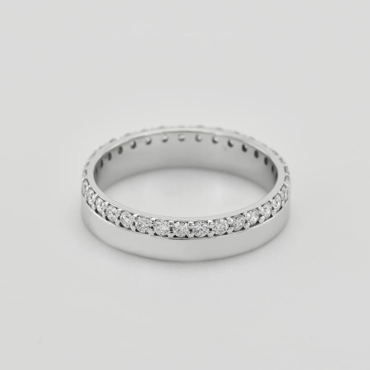 Zlatý etenity prsteň plný diamantov 38683