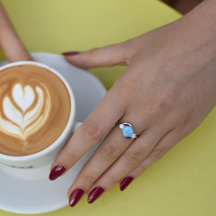 Opálový prsteň 32197