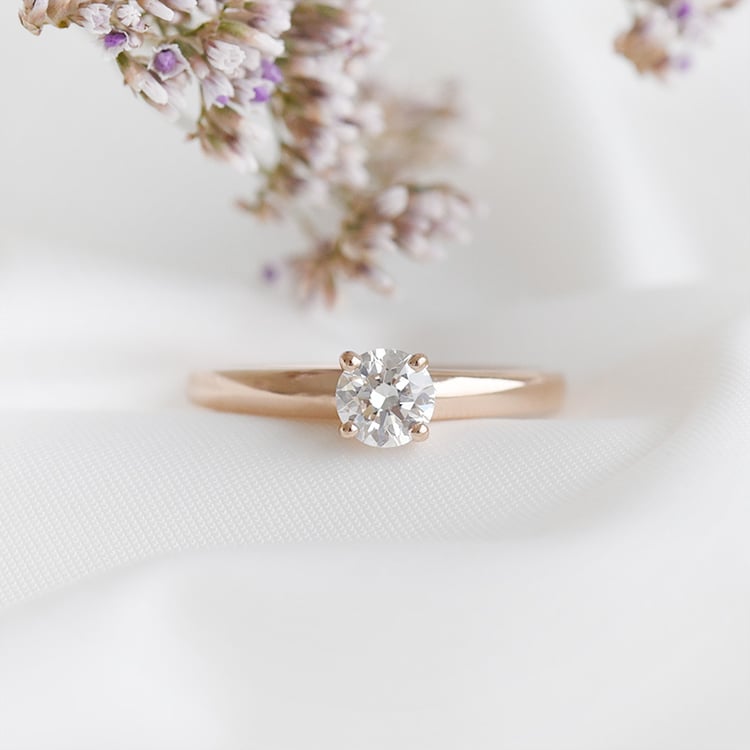 Diamantový zlatý prsteň 93361