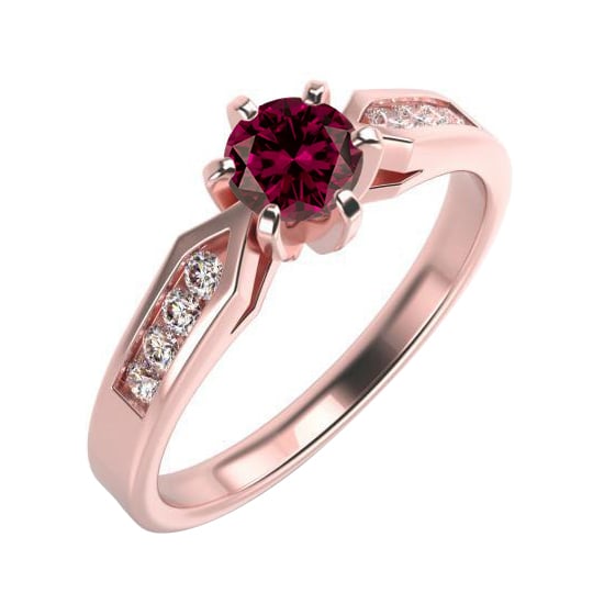 Turmalínový zásnubný prsteň 59363