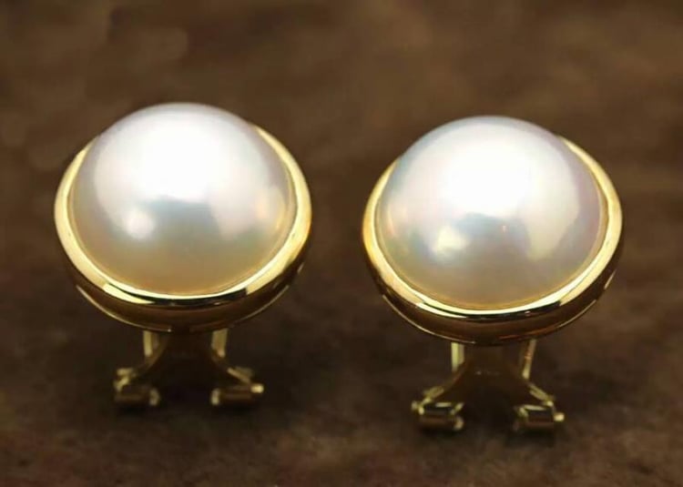 Náušnice s perlami 12861