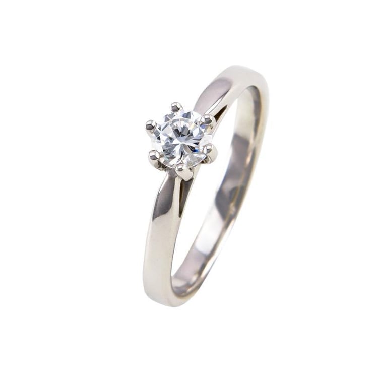 Zlatý zásnubný prsteň Orlanda