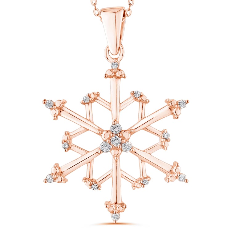 Zlatý diamantový náhrdelník 67374