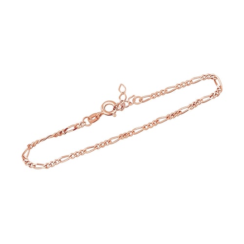 Figaro náramok 18 cm zo striebra