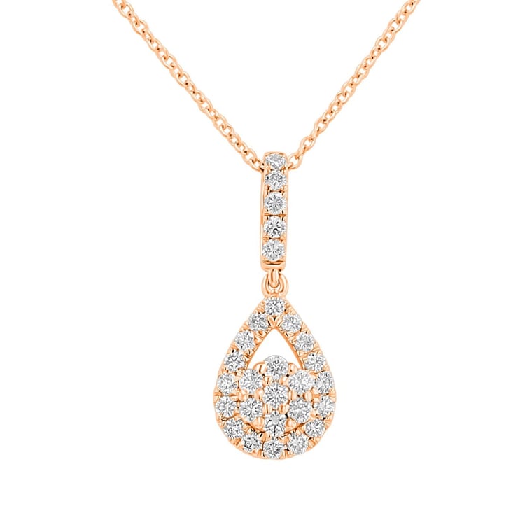 Romantický prívesok s lab-grown diamantmi Kai 171340