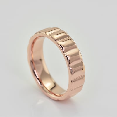 Výroba netypického prsteň