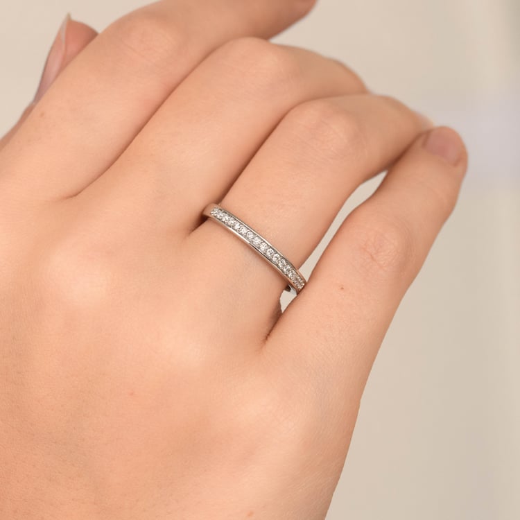 Zlatý prsteň s lab-grown diamantmi Becki 165761