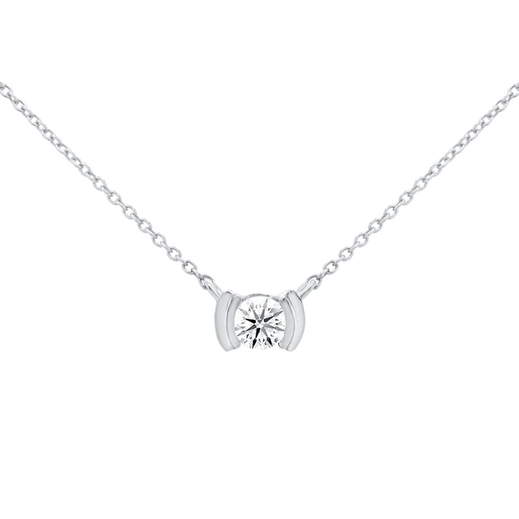 Minimalistický zlatý prívesok s lab-grown diamantom Gosta 161605