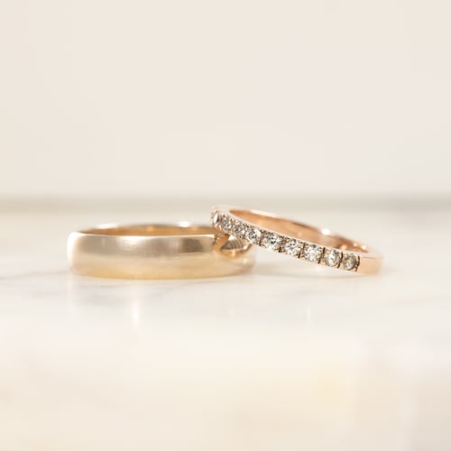 Eternity prsteň s 2mm moissanitmi Anastasia