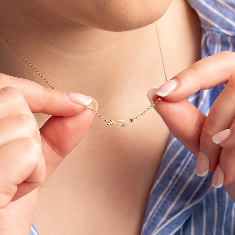 Náhrdelník so znamením zverokruhu Aquarius 138771