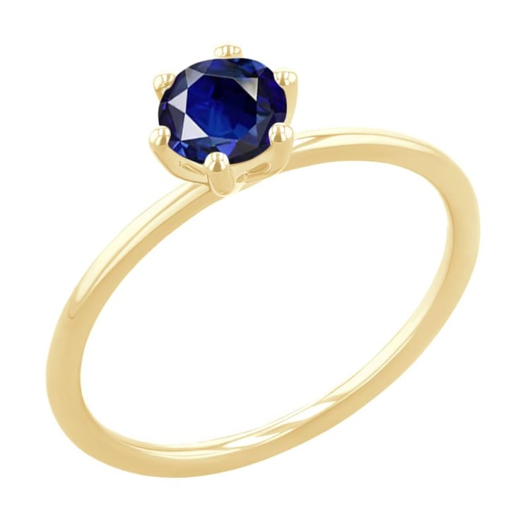 Zásnubný prsteň so safírom Birdie 151119