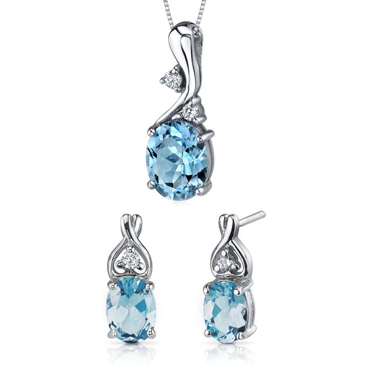 Topásová kolekcia šperkov Jayda