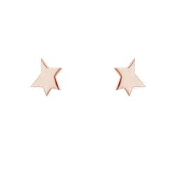 Strieborné náušnice v tvare hviezdičiek Malý princ