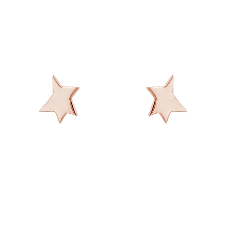 Strieborné náušnice v tvare hviezdičiek Malý princ