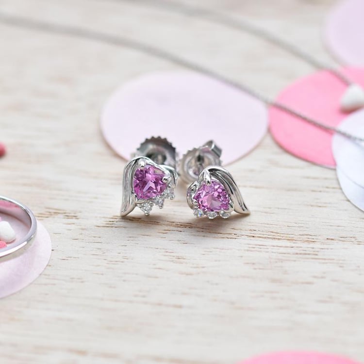 Náušnice so zafírmi 40083