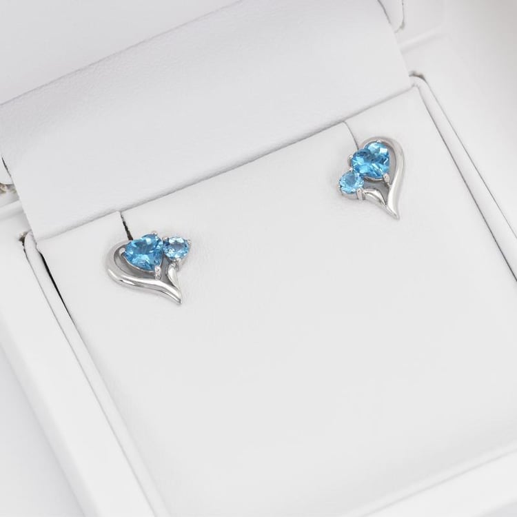 Náušnice s topásmi 15019