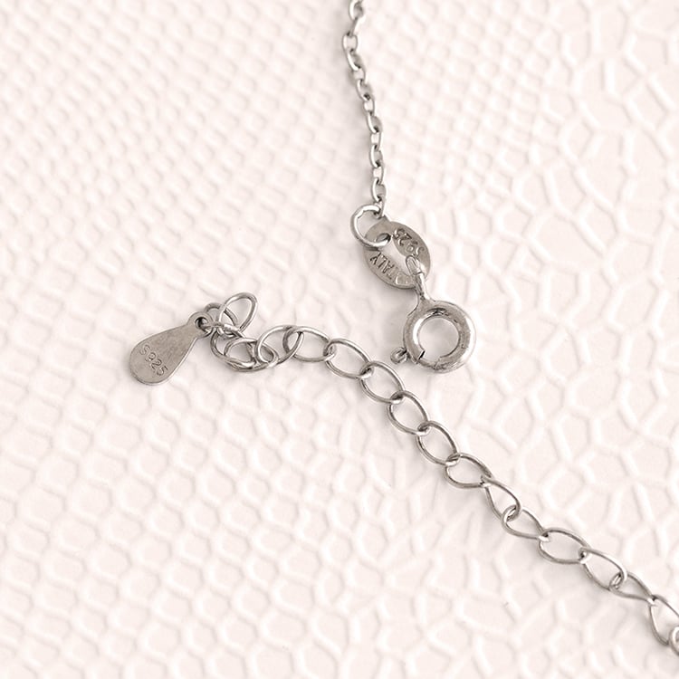 Strieborný náramok s 2 písmenami vašej voľby Ainslee 120691
