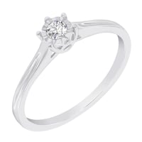 Zásnubný prsteň s lab-grown diamantom Akaia