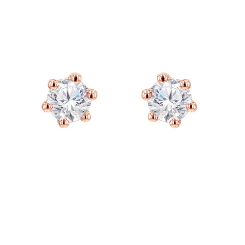 Minimalistické náušnice s diamantmi Jamila