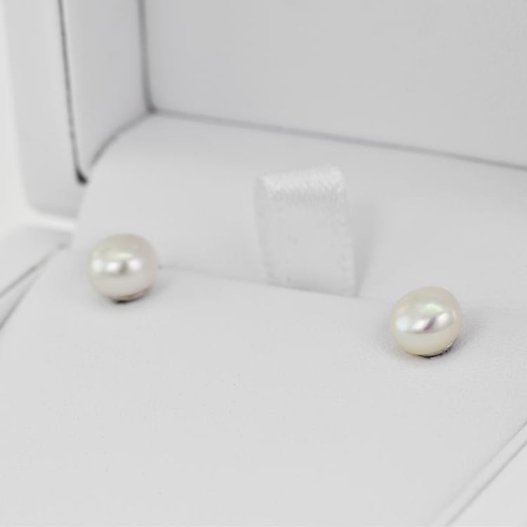 Perlové náušnice 19035