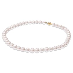 Zlatý perlový náhrdelník Porter