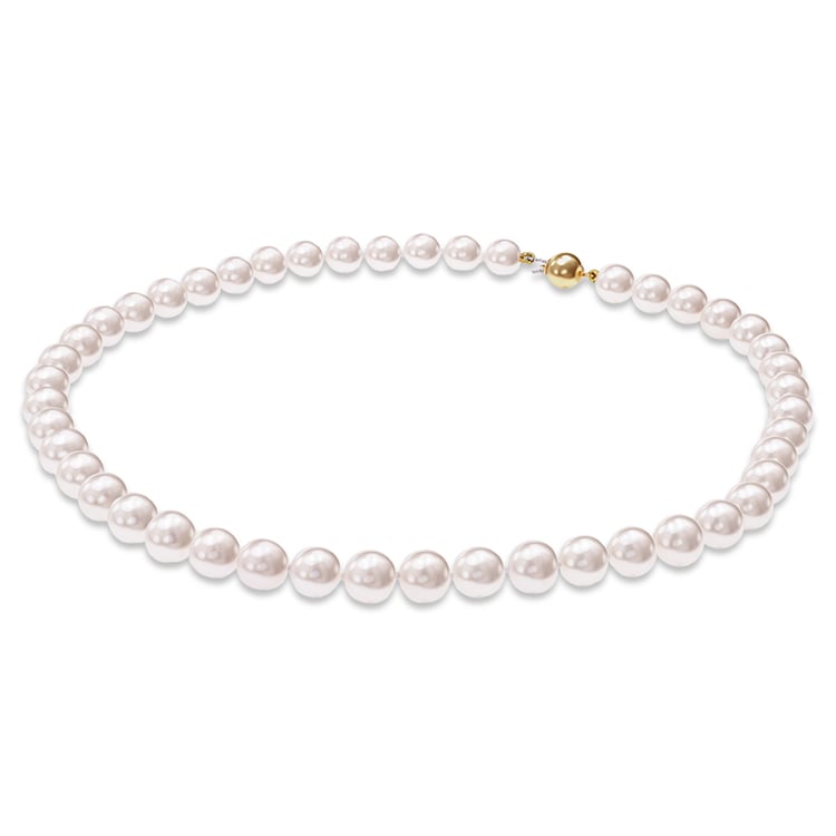 Zlatý perlový náhrdelník