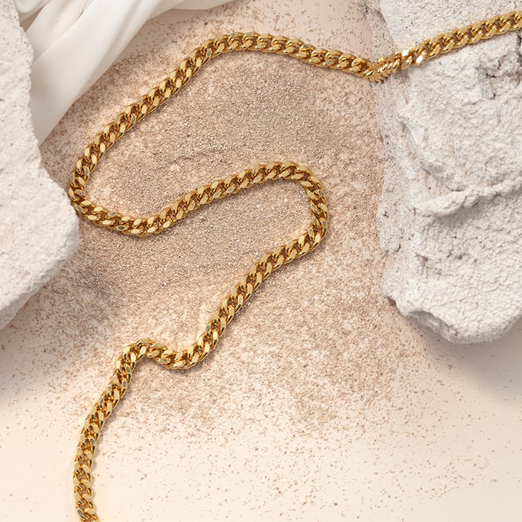 Panzer retiazka 50 cm zo striebra 124436