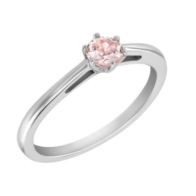 Zásnubný prsteň s morganitom