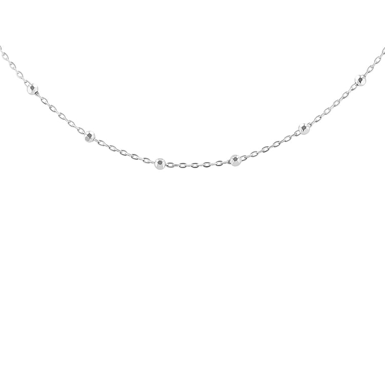 Retiazka s guličkami 45 cm zo 14k zlata