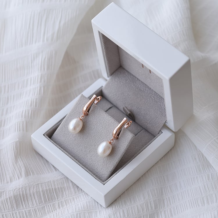 Náušnice s perlami 65620