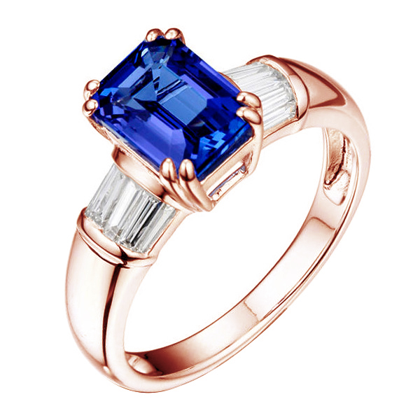 Tanzanitový prsteň Talinah 82814