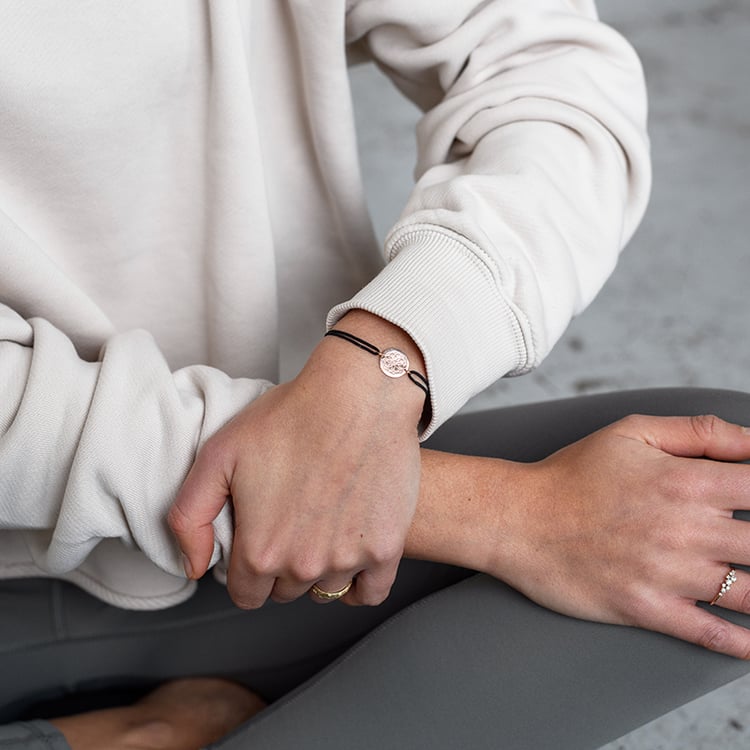 Povrázkový joga náramok Mandala 134193