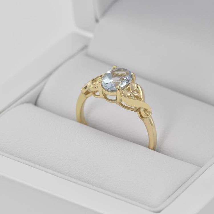 Krúžok zo žltého zlata 40862