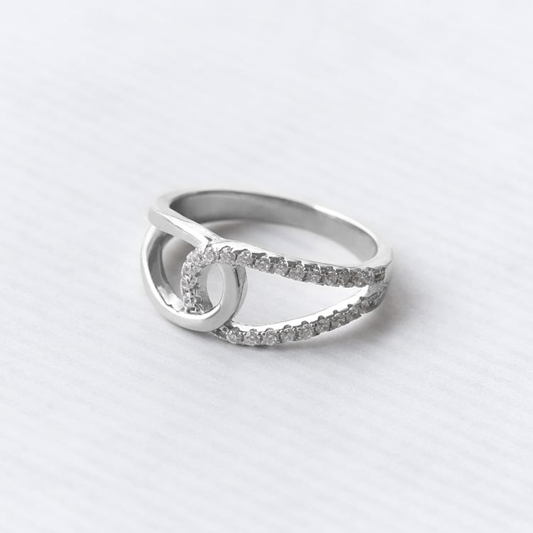 Prsteň s iskrivými diamantmi 69296