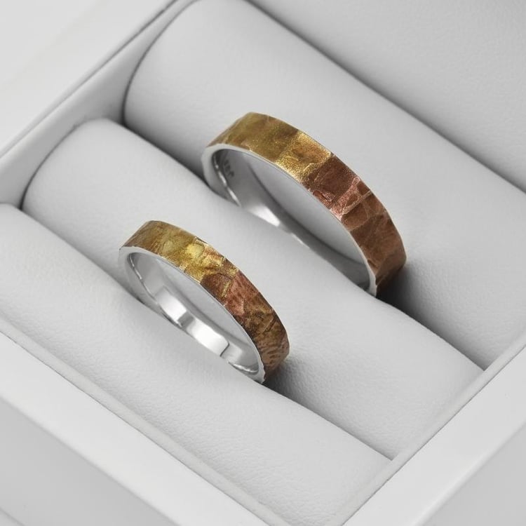 Zlaté svadobné prstene 39410