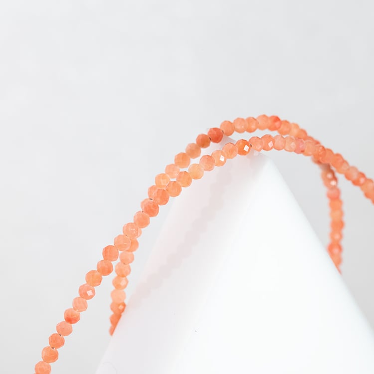 Detský strieborný náhrdelník s korálmi Bizy 147585