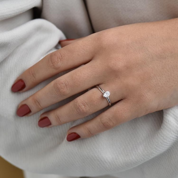 Prsteň s diamantom 37337