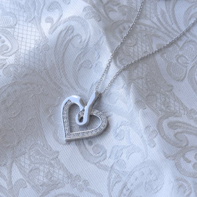 Diamantové srdiečko 63250