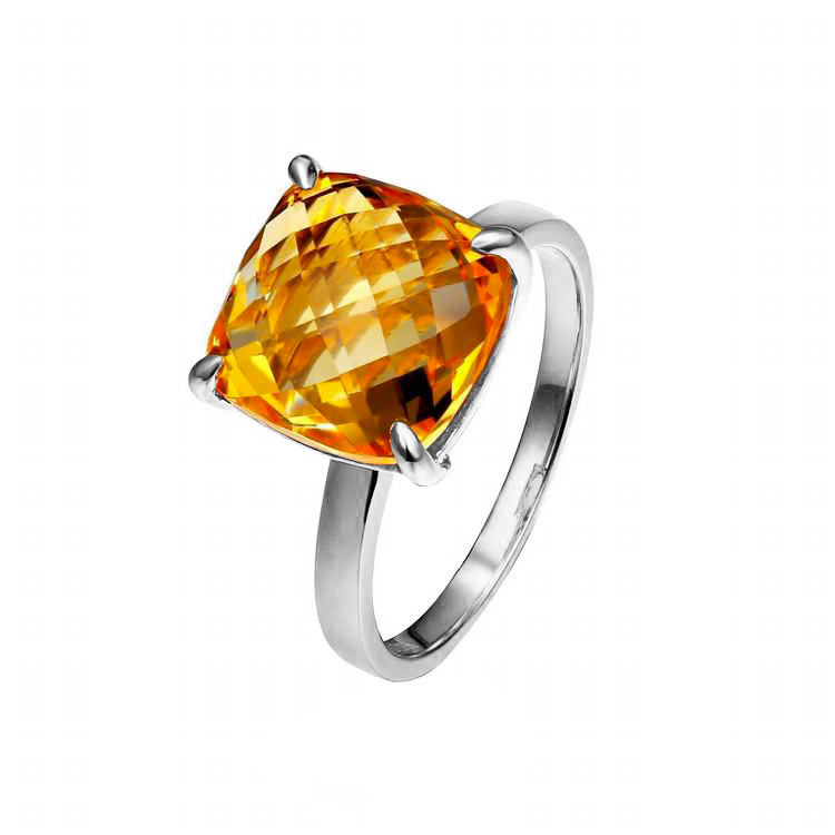Prsteň s citrínom 80861