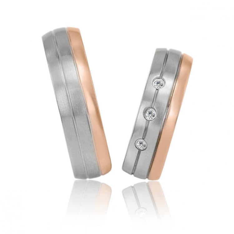 Obrúčky s diamantmi 21914