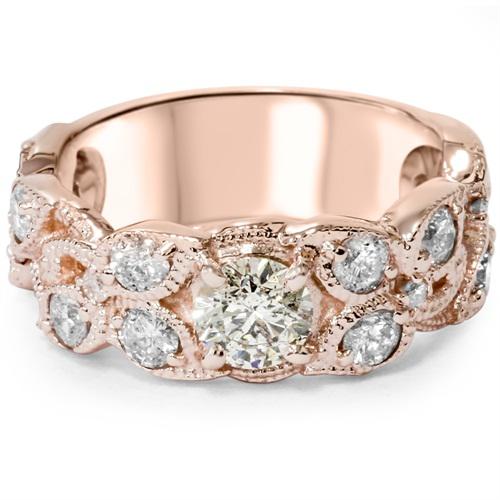 Diamantový zlatý prsteň