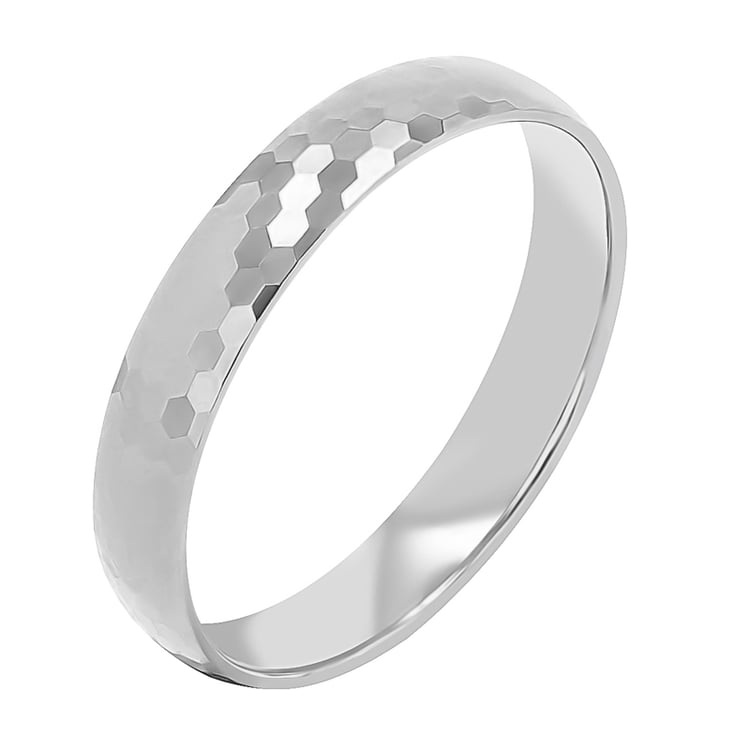 Zlaté tepané svadobné obrúčky Weston 114101