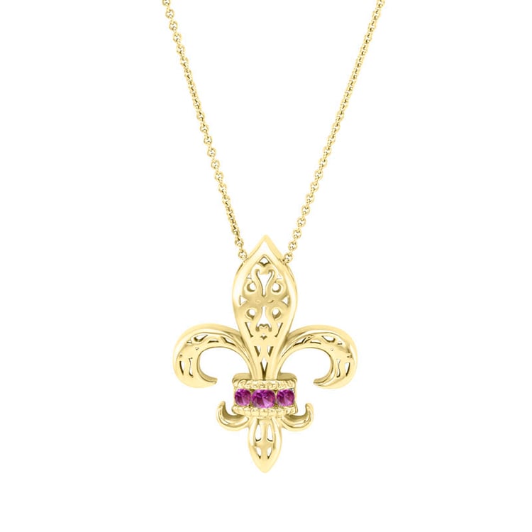 Náhrdelník so zafírmi 29769