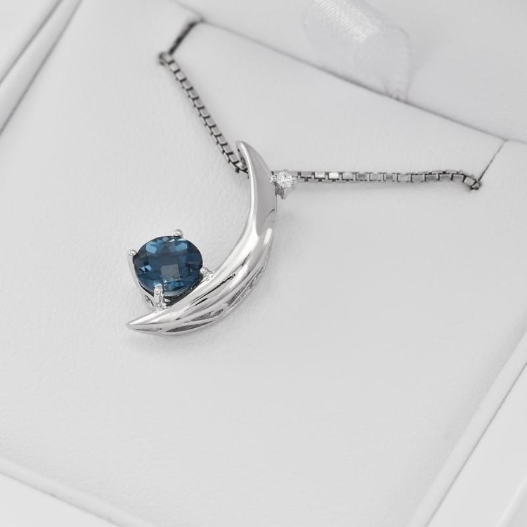 Náhrdelník s topásom Haiwi 9706