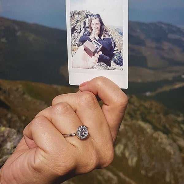 Prsteň s diamantmi