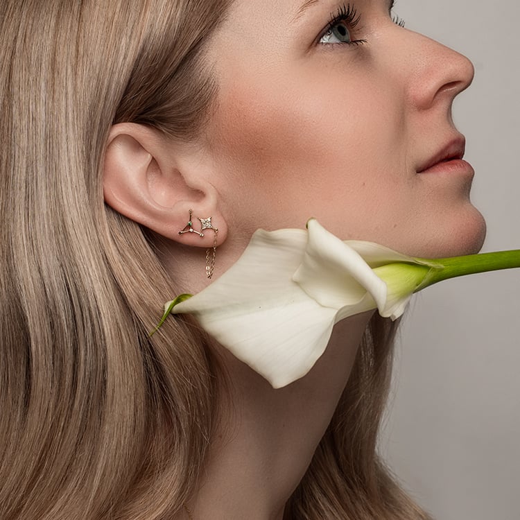 Náušnica so znamením 95307