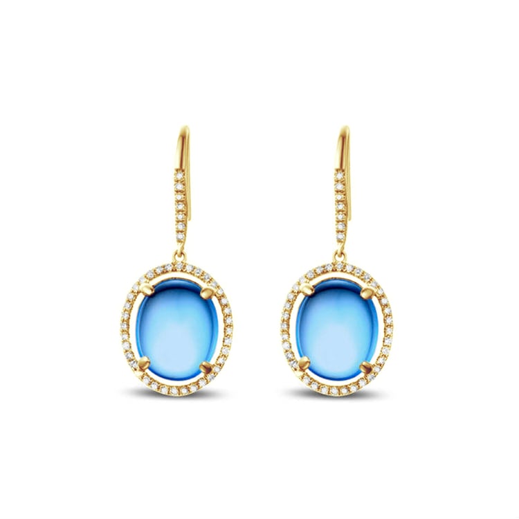 Zlaté náušnice 88130