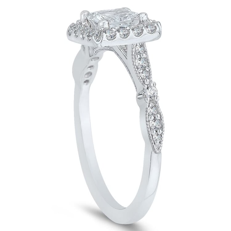 Zásnubný prsteň s princess diamantom 46259